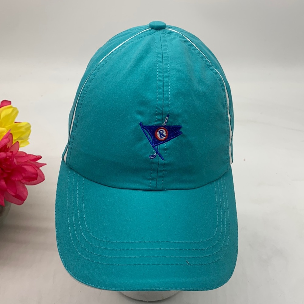 Kate Lord Teal White Baseball Golf Hat HT4855C